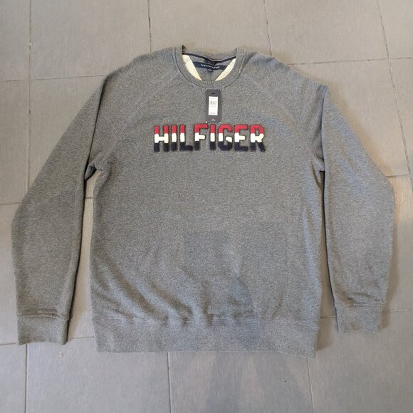 Sweatshirt Hilfiger for men XL new - Picture 1 of 3